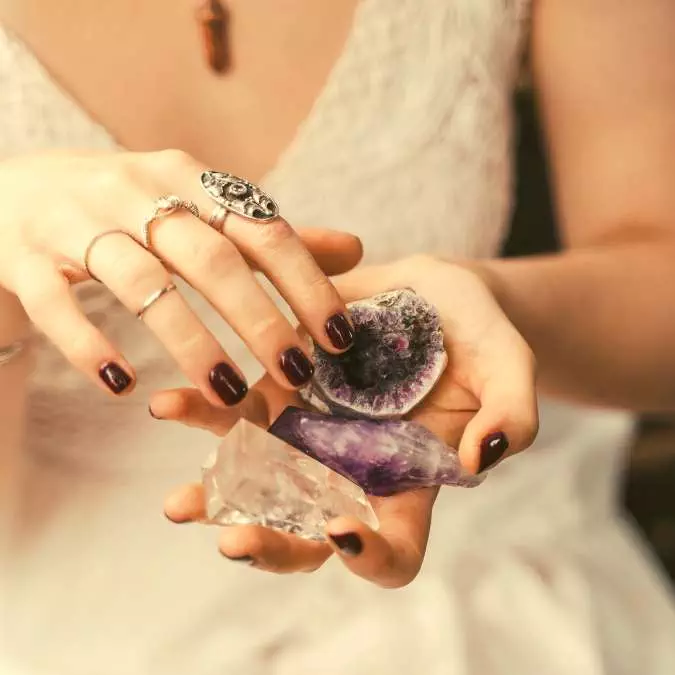 Down the rabbit hole Two hands reaching out to each other, symbolizing openness and connection in human relationships.