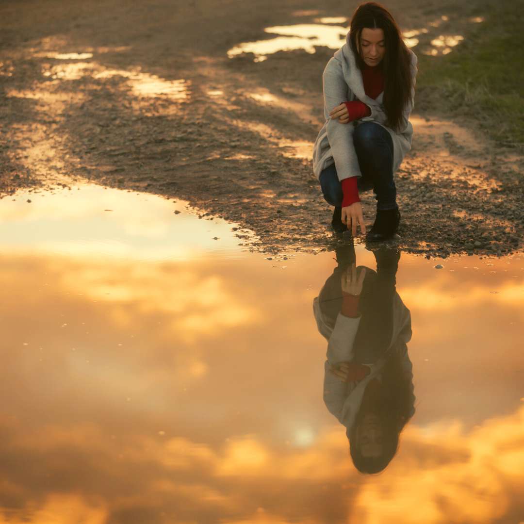 A person in deep thought reflecting on communication and connection.
